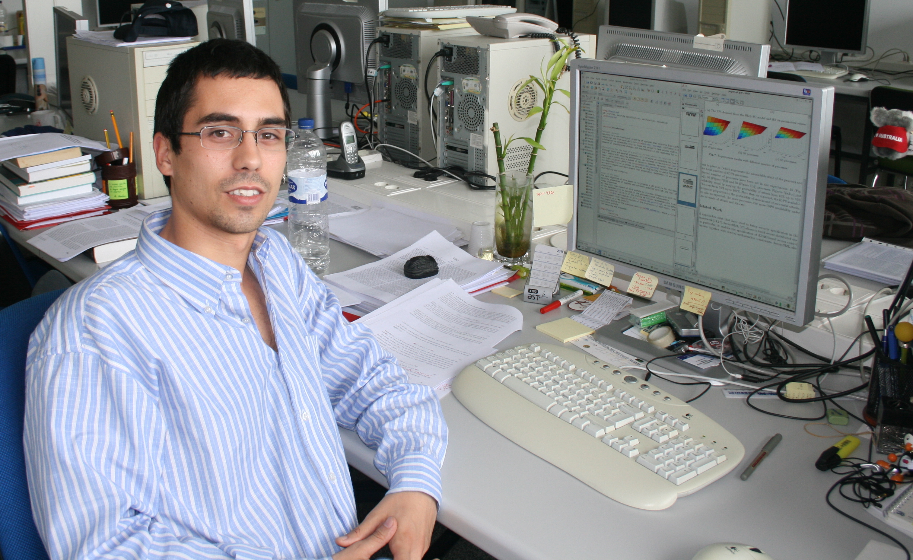 On 2011, when I was doing my PhD