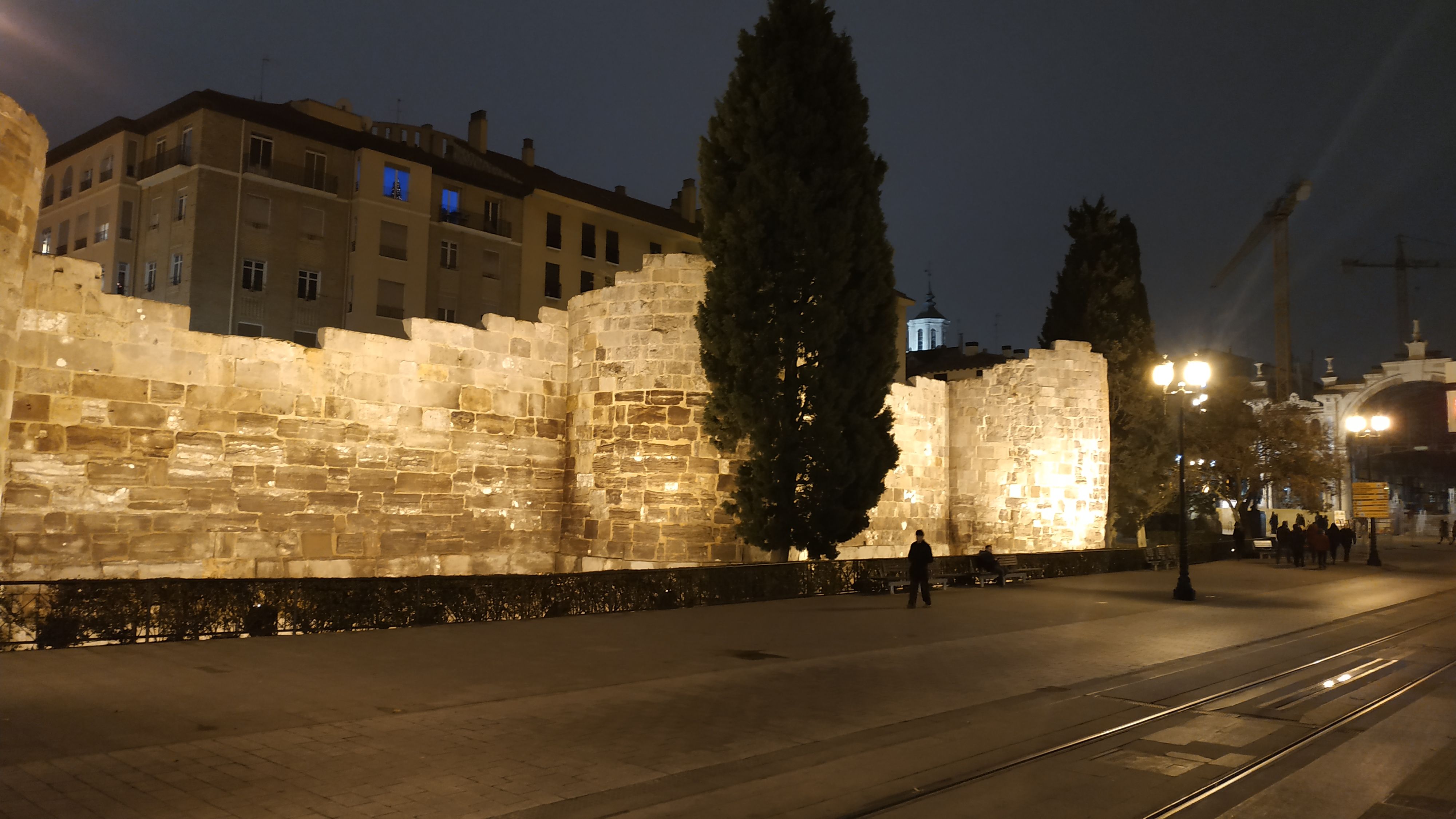 Roman walls of Saragossa