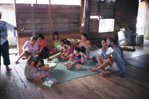 Sarawak, Borneo (Seligi Longhouse 4)