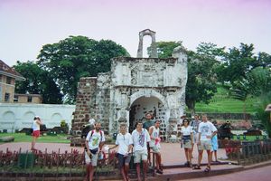 Malacca (fuerte A Famosa, Porta de Santiago)