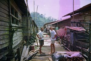 Sarawak, Borneo (Seligi Longhouse) 3